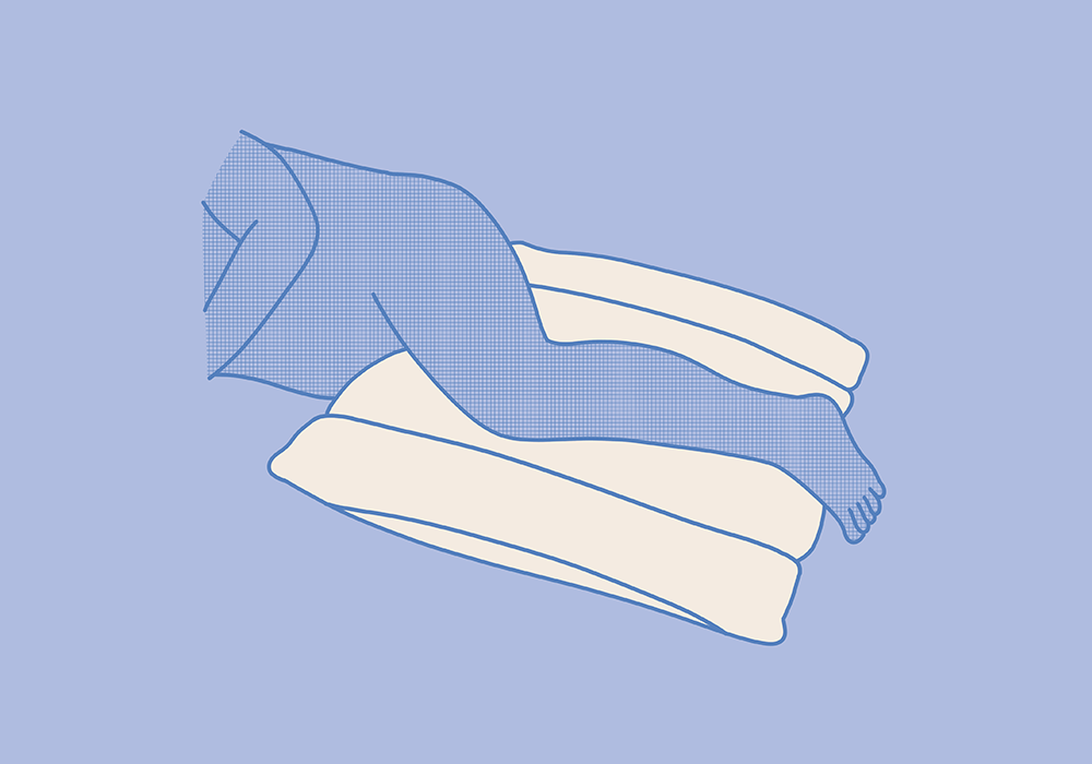 Image of a multi-chamber cushion in use